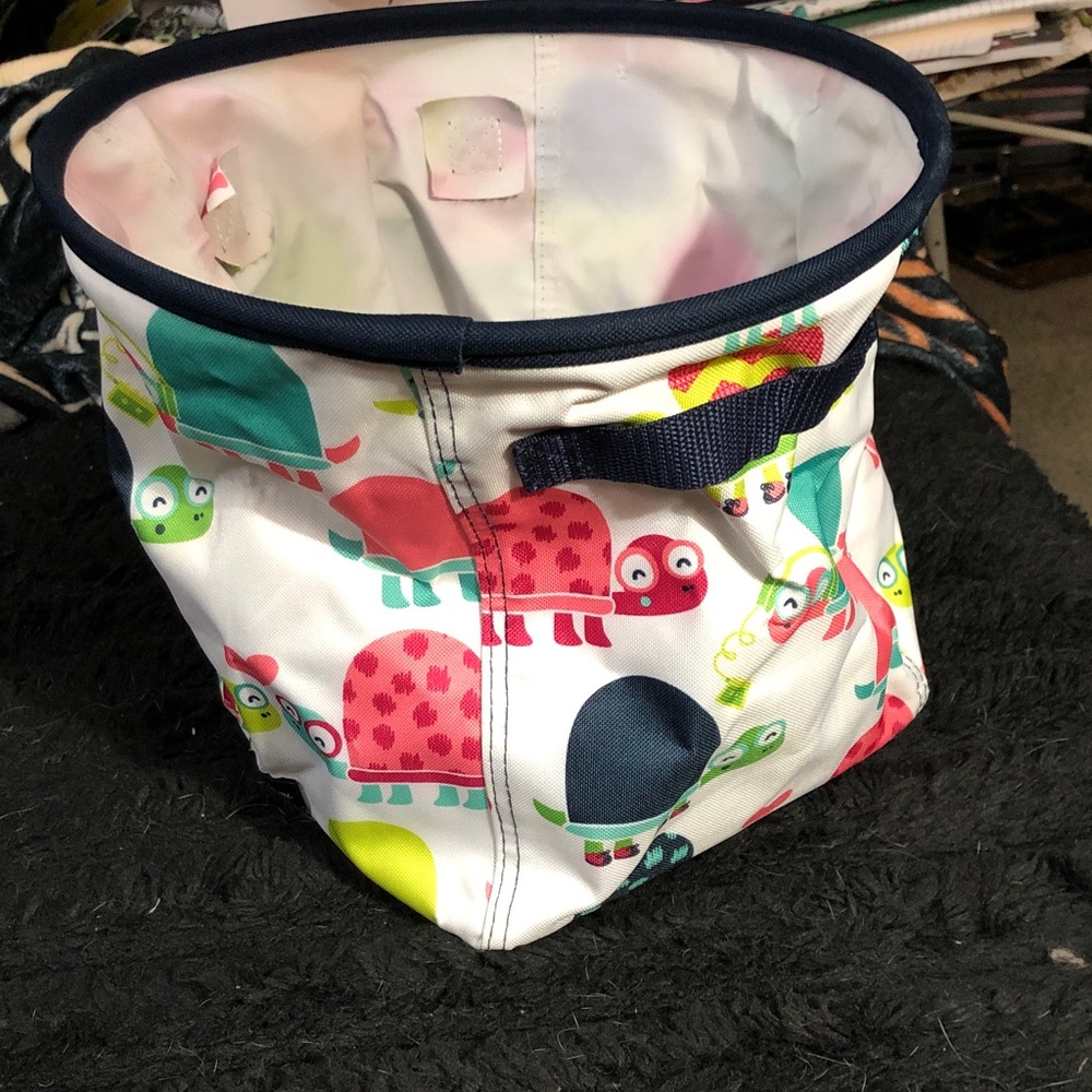 Thirty-One Colorful Animal Print Storage Bin